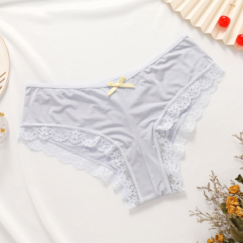 Koronkowe szorty z wycięciami bielizna damska Eurielle