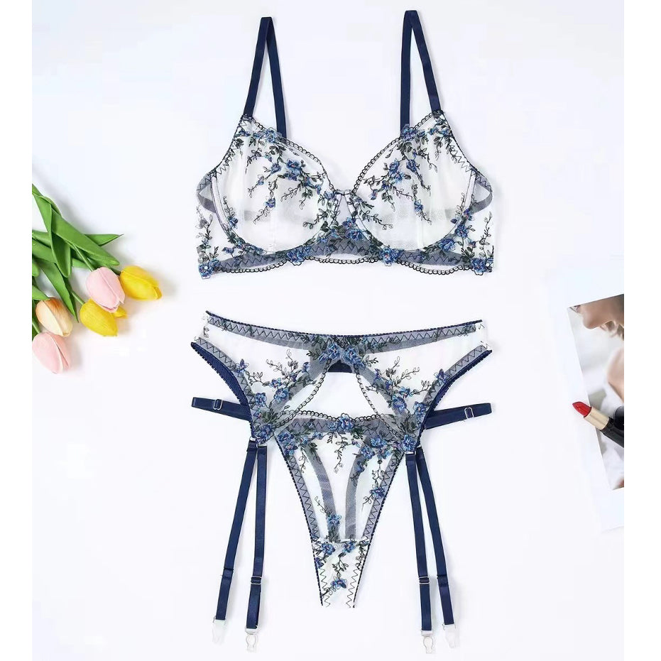 Komplet bielizny koronkowej na romantyczne wieczory Rosaura