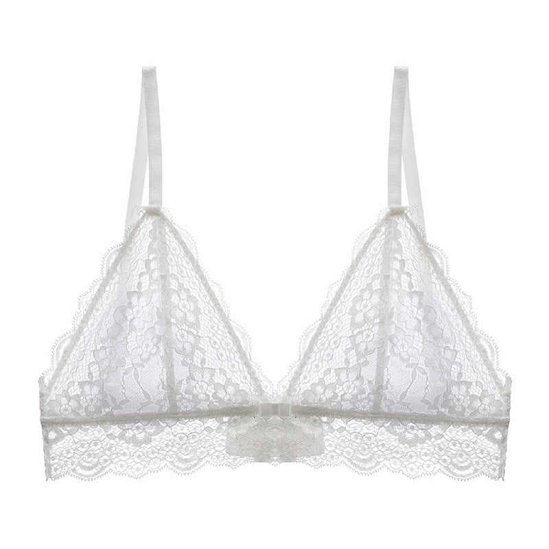 Braletka z koronki z regulowanymi ramiączkami Josselyn