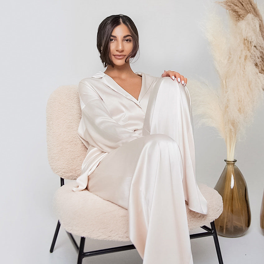 Kimono nocne z lekkiego materiału na wieczór w domu Billye