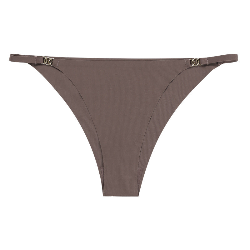 Tangi bezszwowe z ozdobną klamrą na co dzień i okazje Vicki