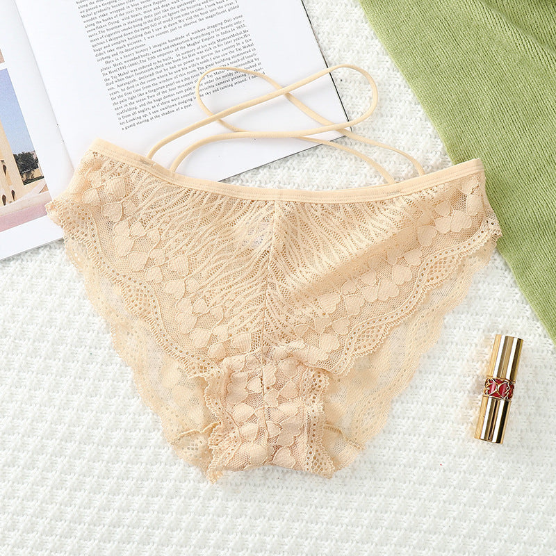 Figi koronkowe z paskami na co dzień i na specjalne okazje Milou