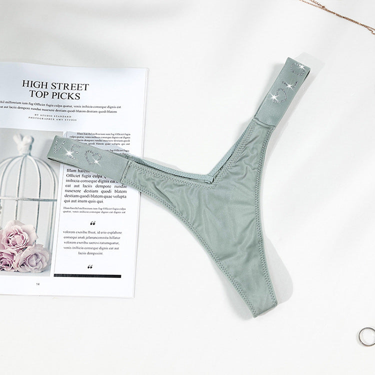 Stringi niewidoczne pod ubraniem z miękkiej tkaniny Ellina