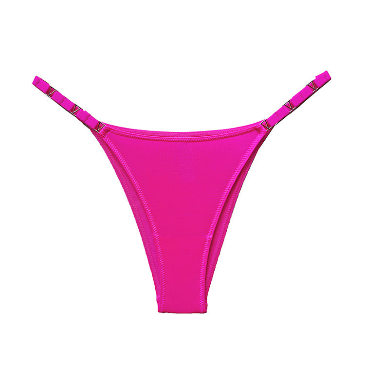 Majtki bikini z ozdobnymi paseczkami Zaylee