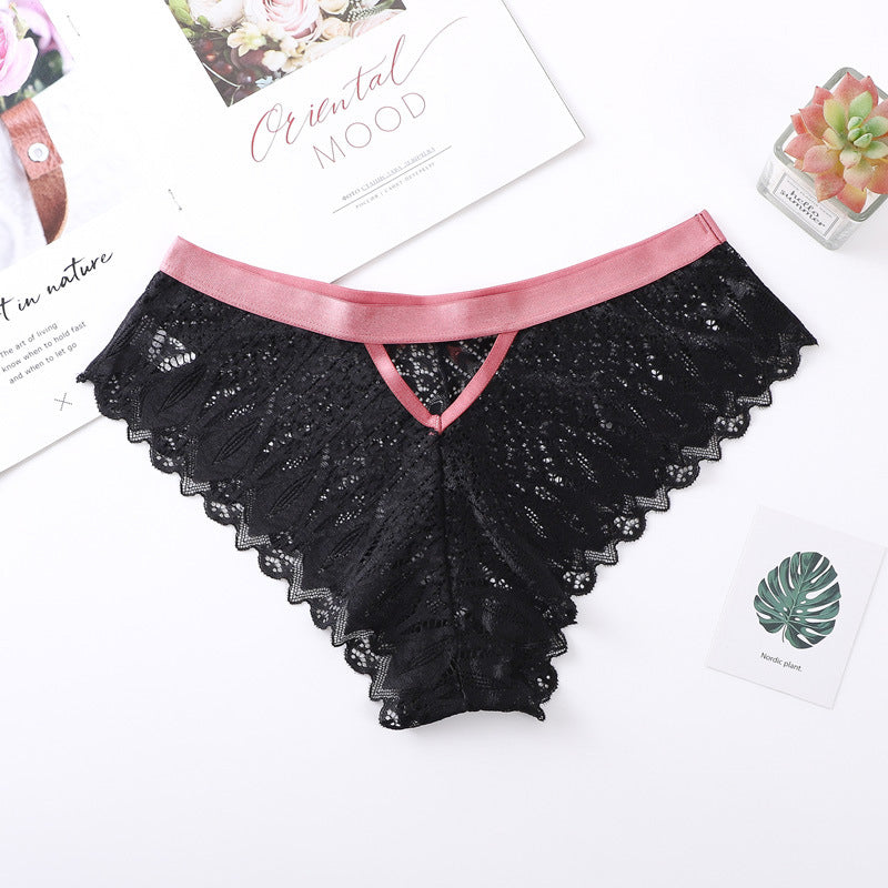 Figi damskie z ozdobną gumką na co dzień i specjalne okazje Edvige