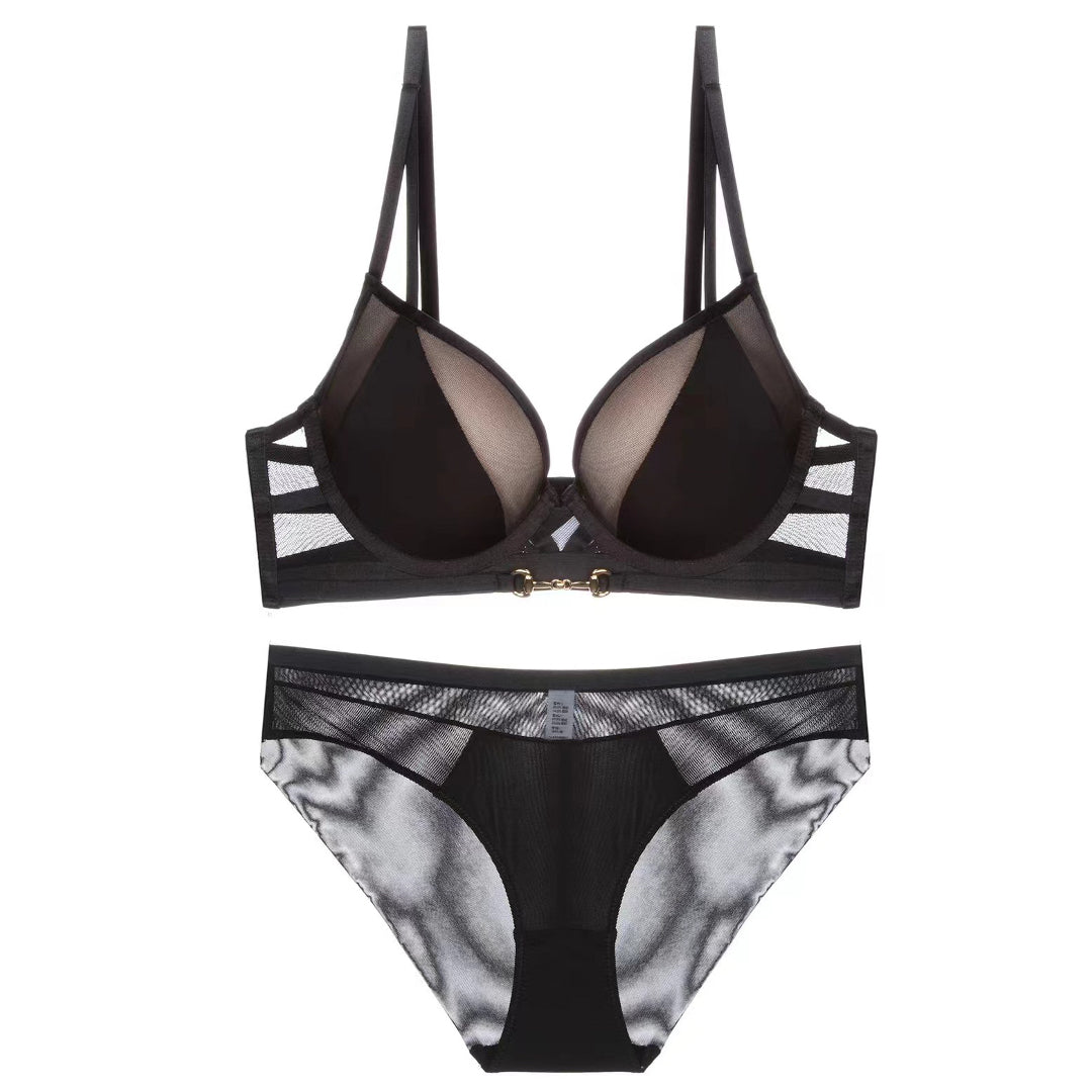 Komplet bielizny z podtrzymującym biustonoszem i figami Botakoz