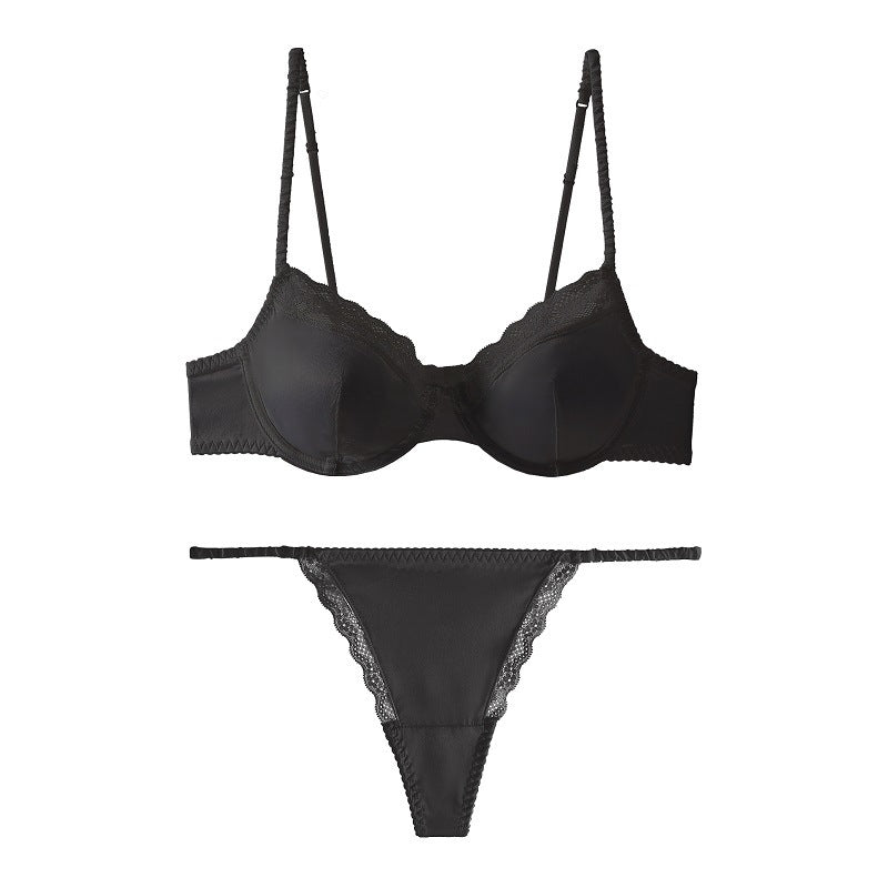 Komplet bielizny koronkowej z eleganckimi detalami Ethelyn