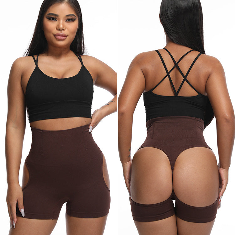 Modelujące szorty wyszczuplające z elastycznego materiału Dajana