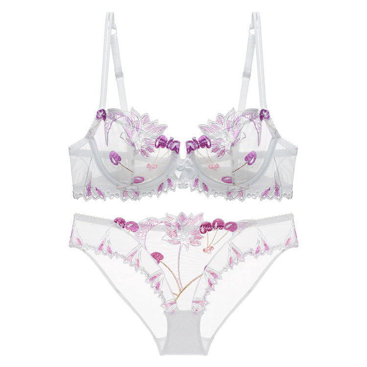 Komplet bielizny z koronką na specjalne okazje Mallaurie