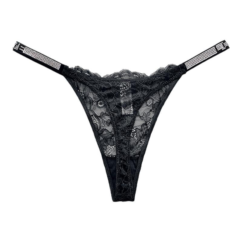 Stringi koronkowe z ozdobną gumką Masumah