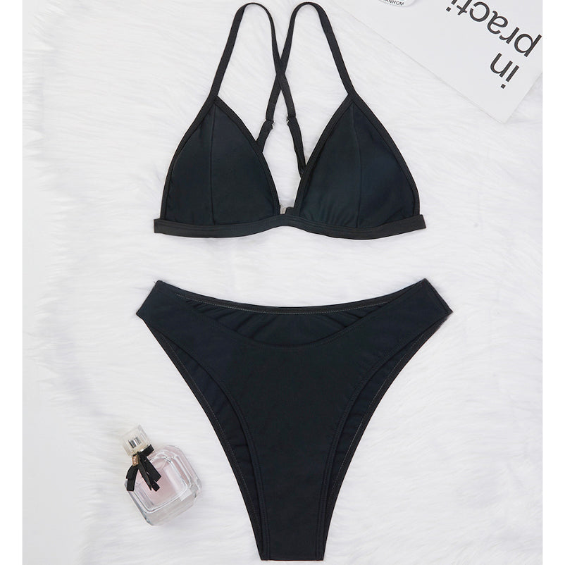 Bikini usztywniane z figami plażowe odporne na słońce i wodę Cassondra