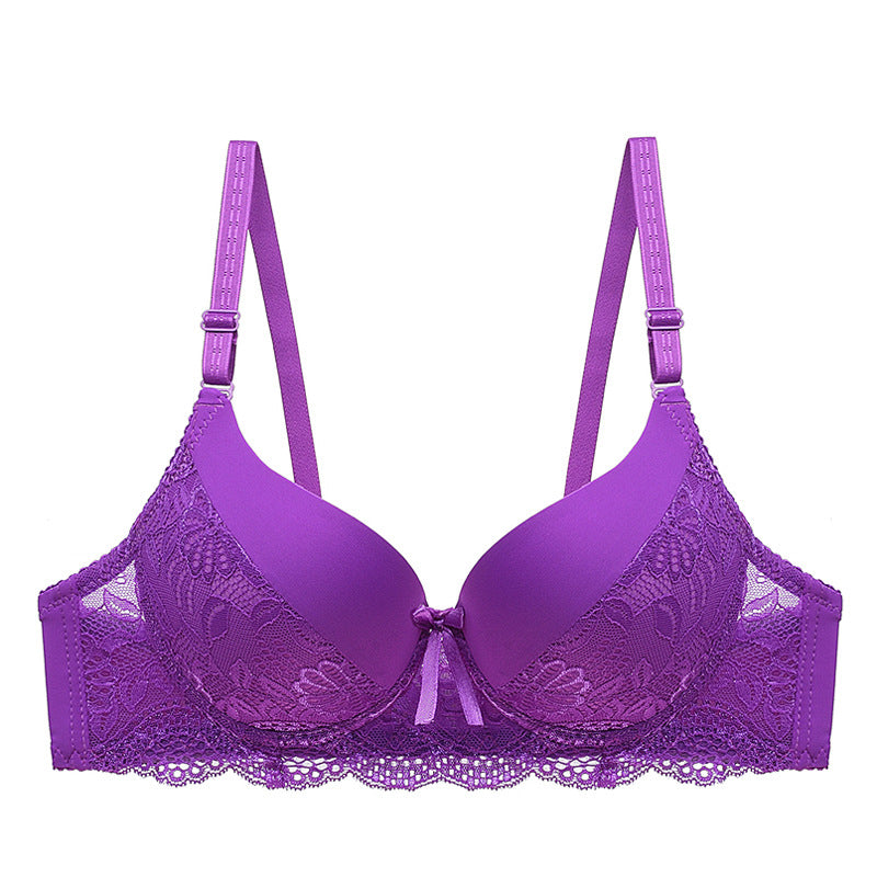 Biustonosz push-up z usztywnieniem i subtelnymi zdobieniami Veritchka