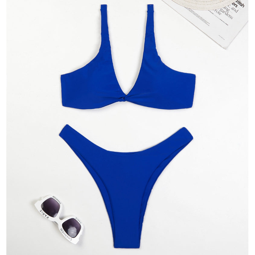 Bikini z trójkątnym topem na plażę i basen Muire