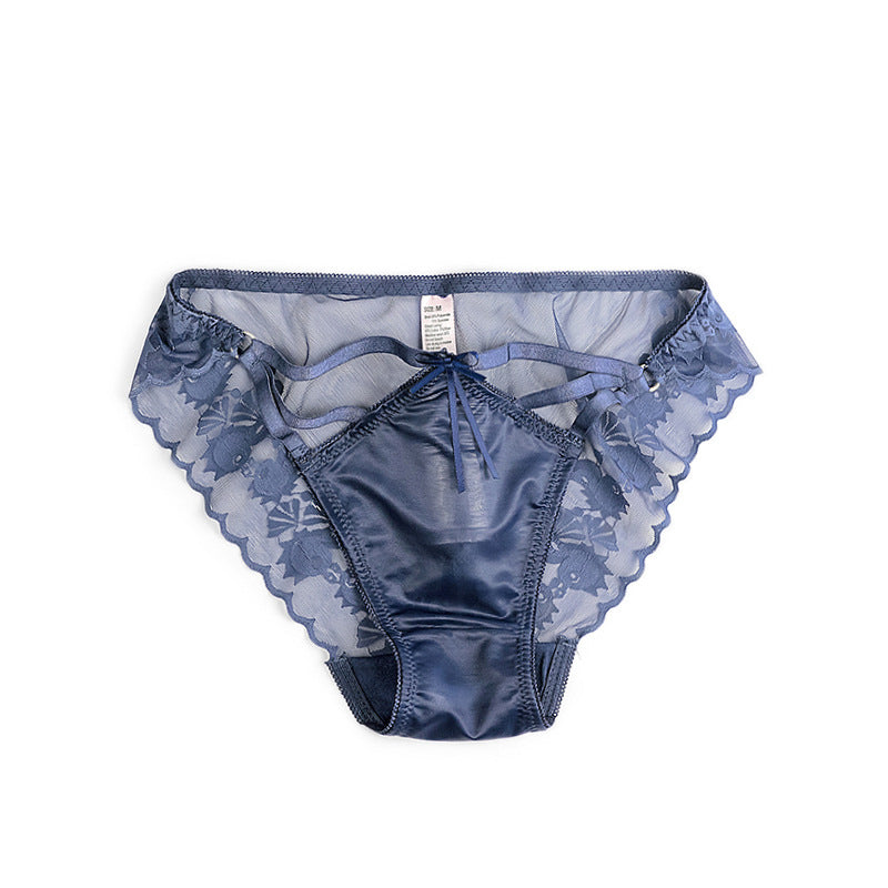 Figi z paseczkami z gładkiej tkaniny na co dzień Manlia