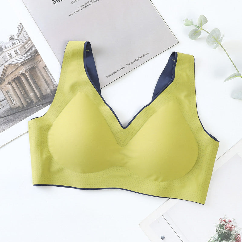 Bezszwowy biustonosz z miękkim wypełnieniem na co dzień i okazje Kyong