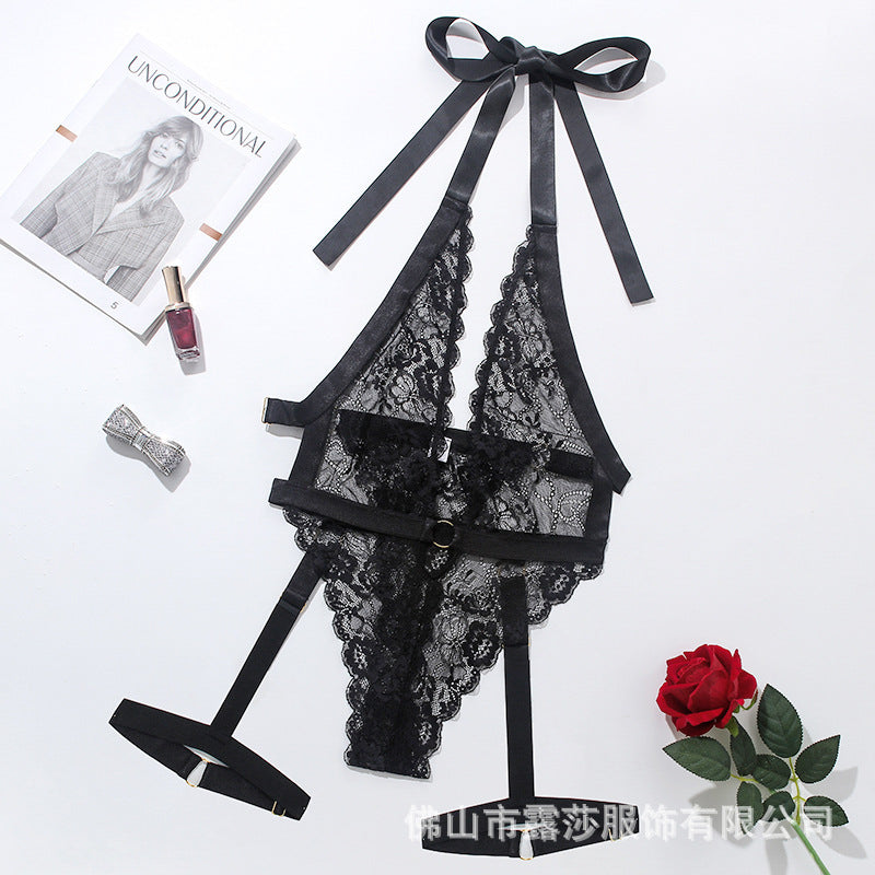 Body koronkowe z dekoltem do stylizacji specjalnych Perry