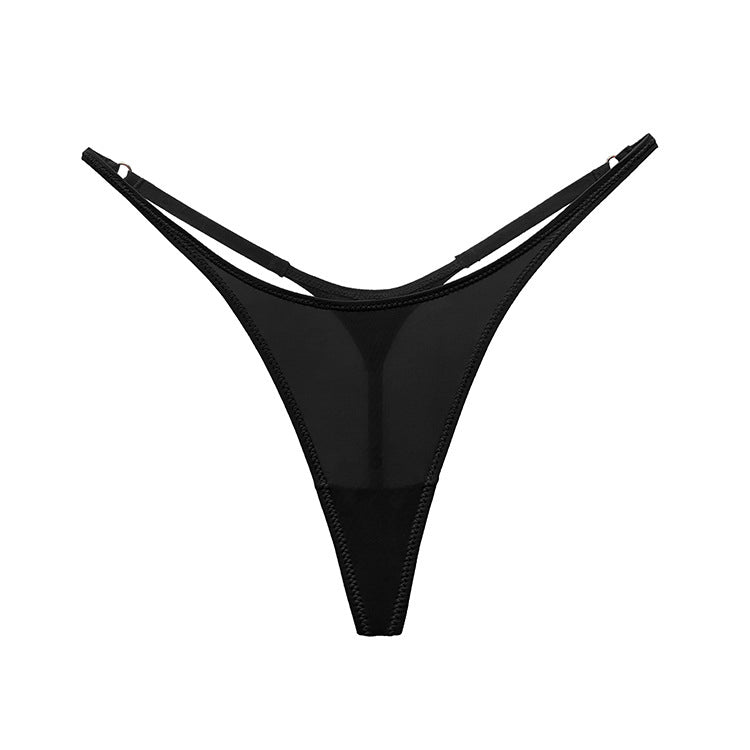 Stringi biodrówki z delikatnych materiałów niewidoczne pod ubraniem Viole