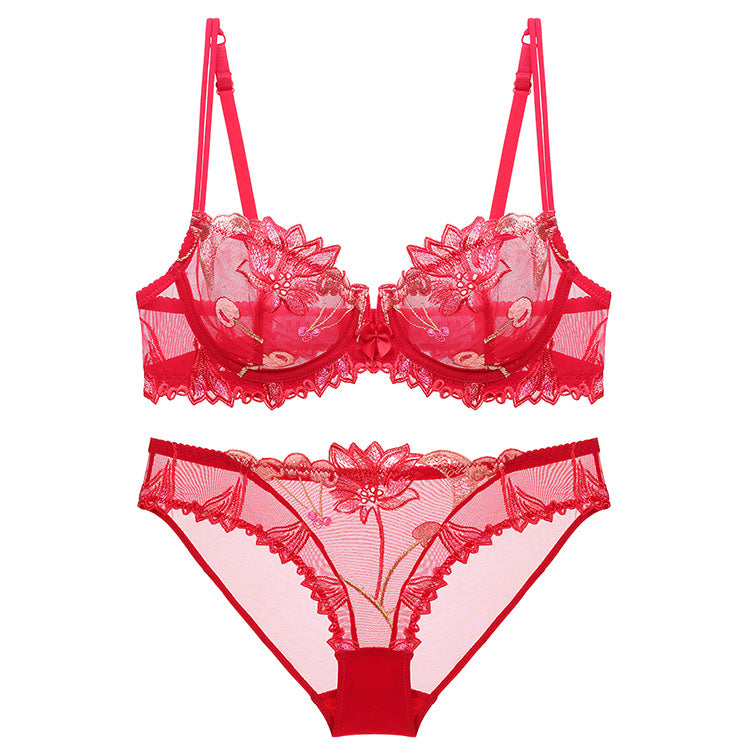 Komplet bielizny z koronką na specjalne okazje Mallaurie