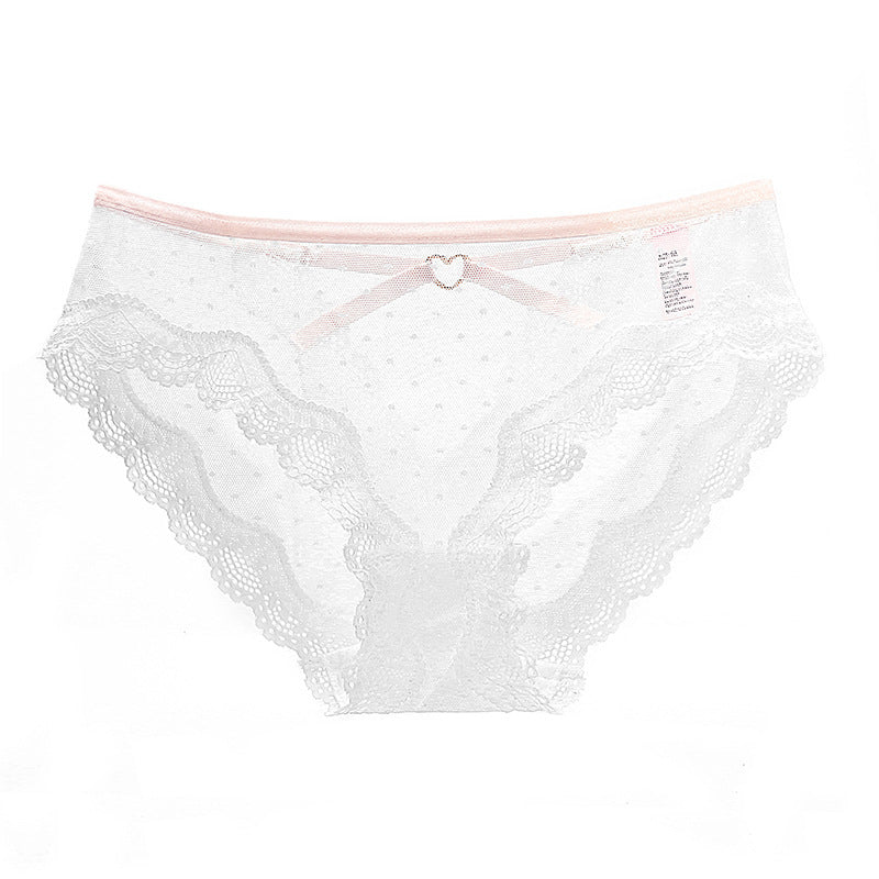 Koronkowe majtki z strapsami na specjalne okazje Xumar