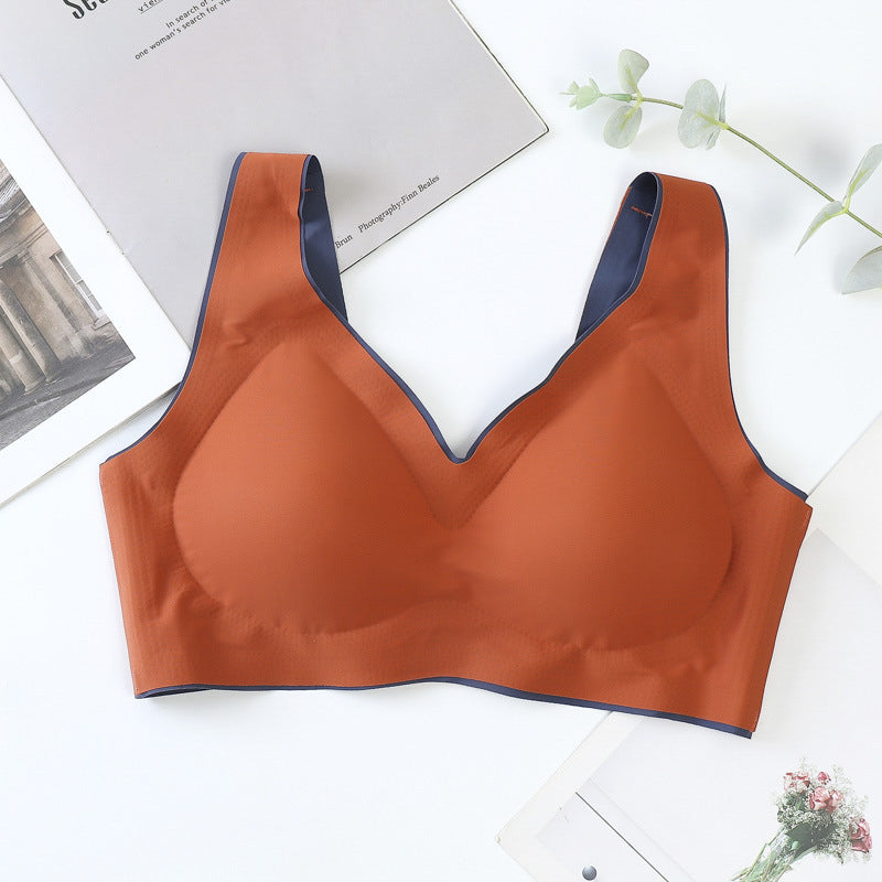 Bezszwowy biustonosz z miękkim wypełnieniem na co dzień i okazje Kyong