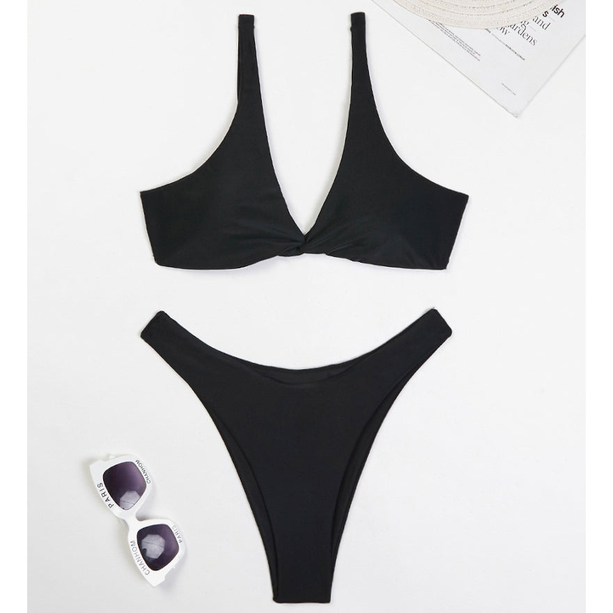 Bikini z trójkątnym topem na plażę i basen Muire