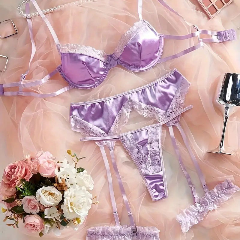 Komplet bielizny koronkowej na romantyczne wieczory Ulpia