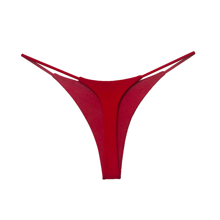 Stringi damskie z cienkimi paseczkami eleganckie i wygodne Inyong