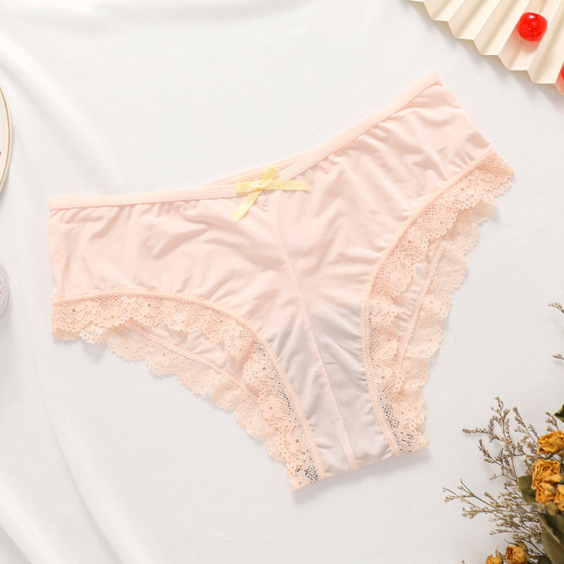 Koronkowe szorty z wycięciami bielizna damska Eurielle