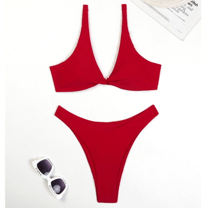 Bikini z trójkątnym topem na plażę i basen Muire