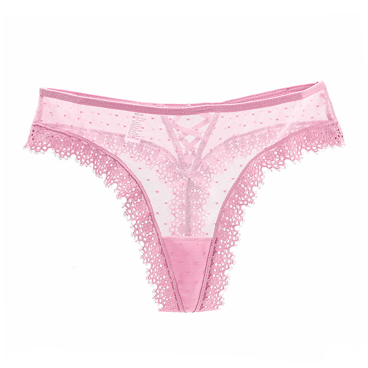 Stringi bezszwowe z koronką niewidoczne pod odzieżą Shalini