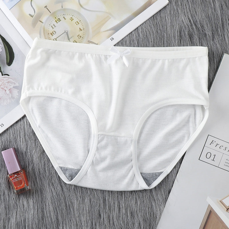 Figi dziewczęce o średnim stanie z elastycznymi bokami Tomiko