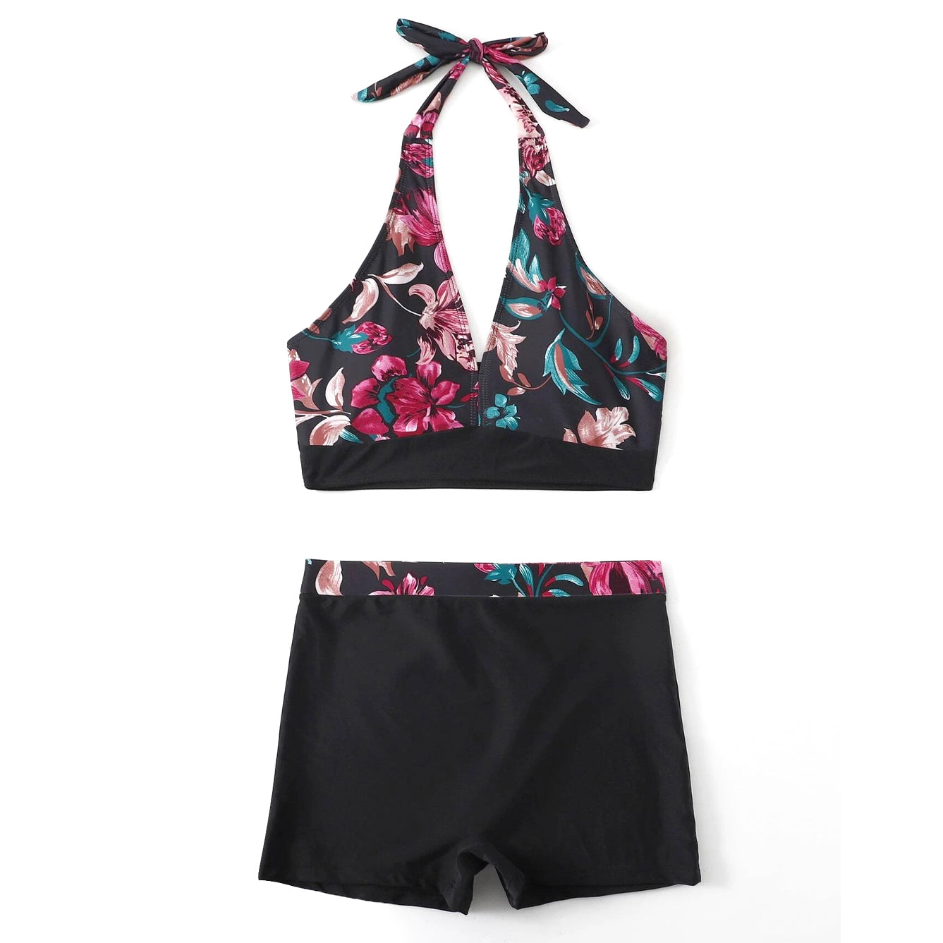 Strój kąpielowy z szortami na plażę i basen Coby