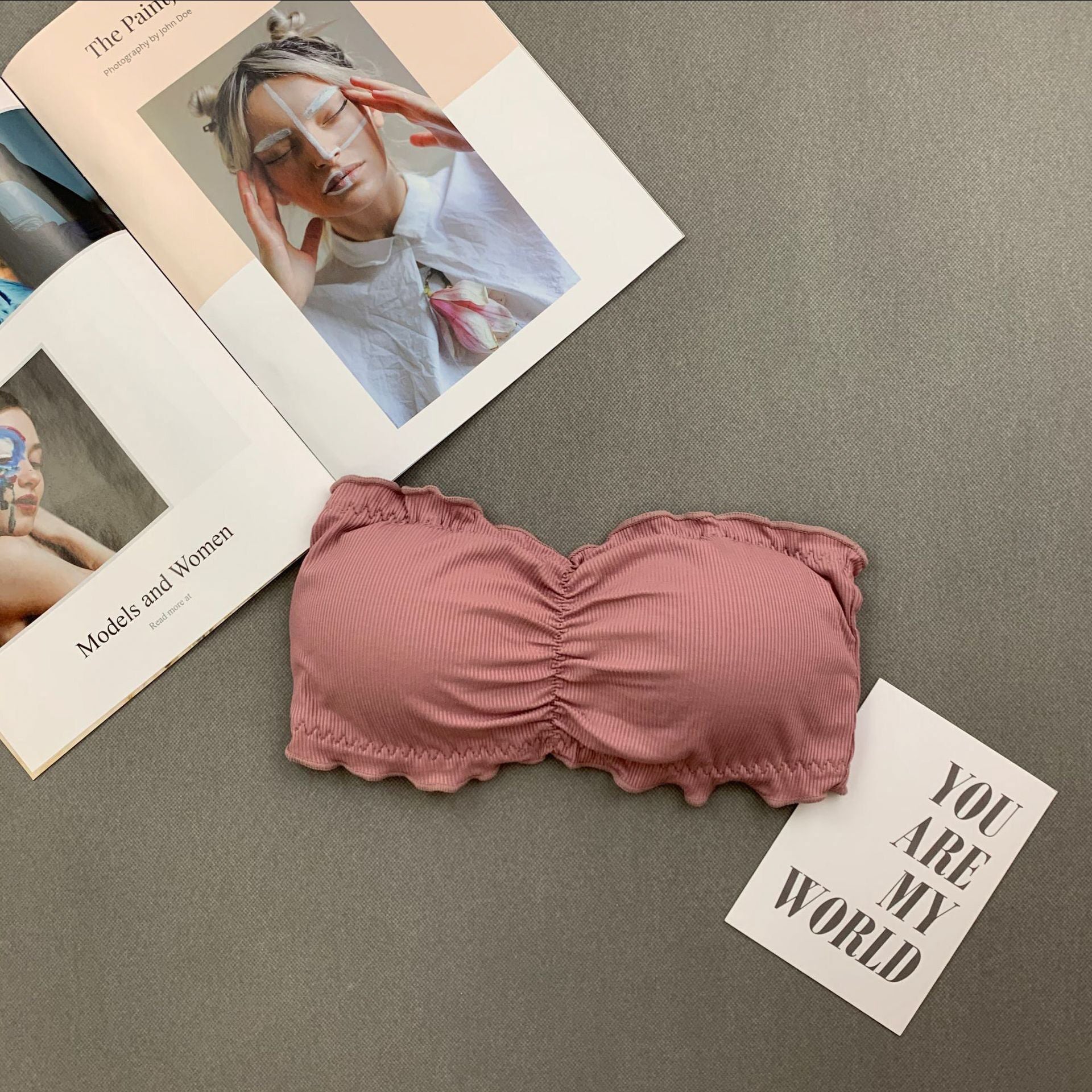 Biustonosz bez ramiączek uniwersalny dopasowanie i wsparcie Maybelle