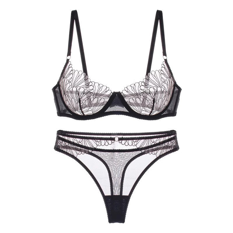 Komplet bielizny ultracienkiej z miękkiego materiału Juulia