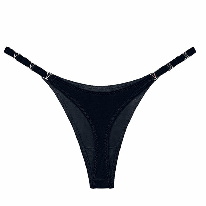 Stringi z ozdobną gumką na specjalne okazje Delcie