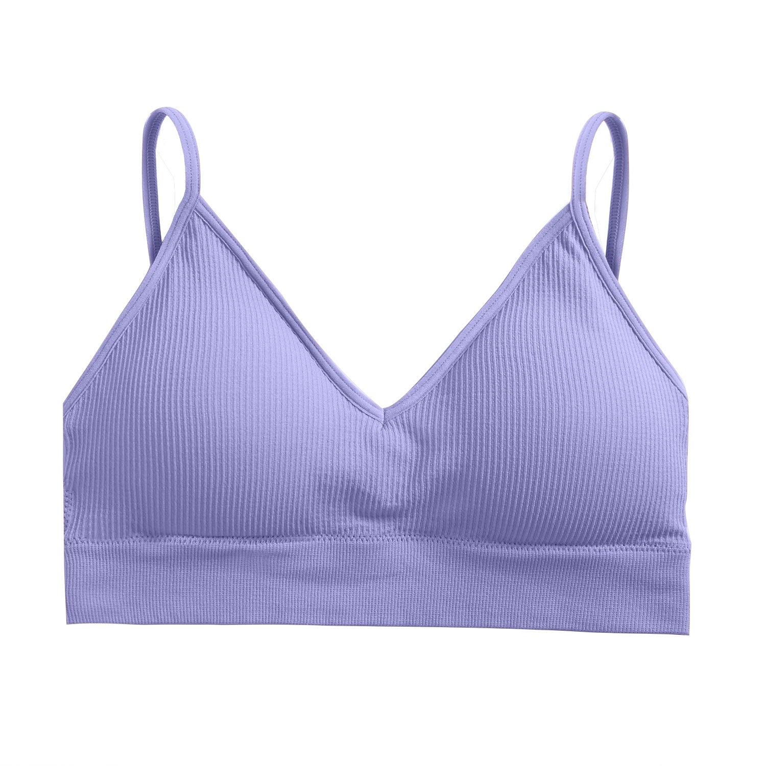 Braletka prążkowana elastyczna na co dzień Fatlinda