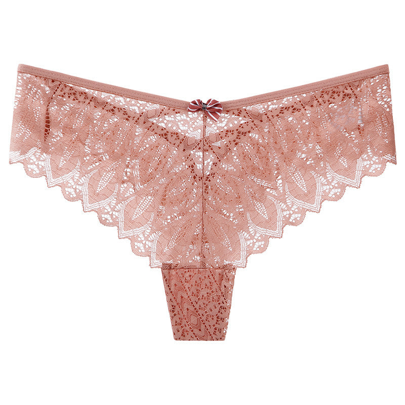 Figi koronkowe z kokardką na specjalne okazje Wita