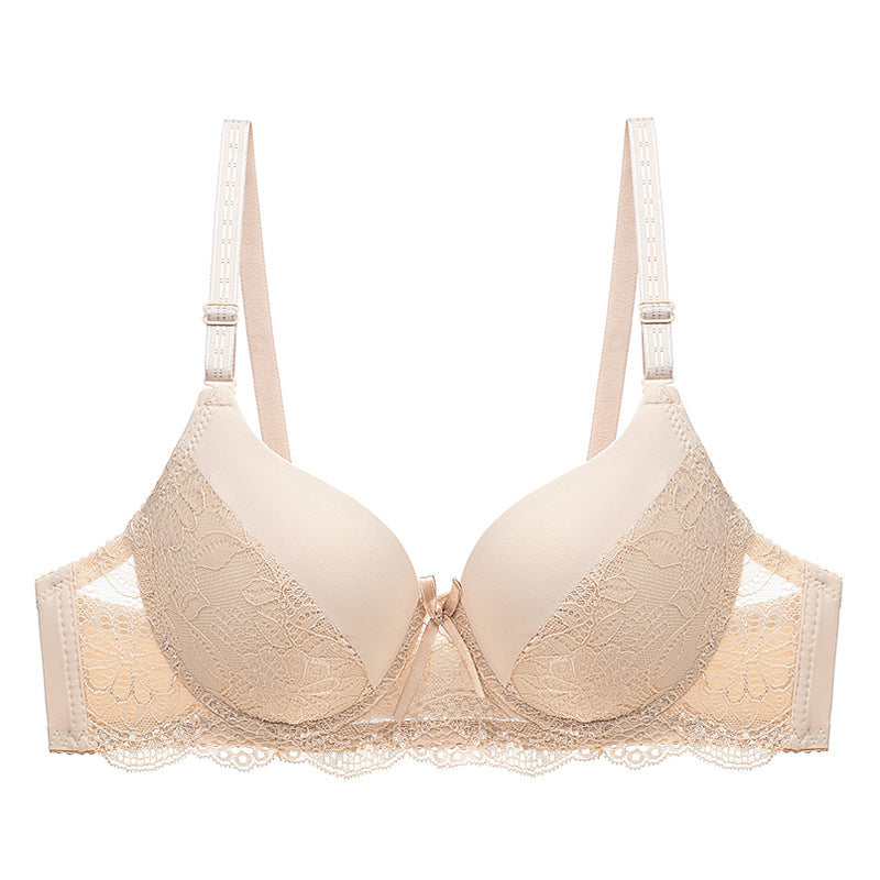 Biustonosz push-up z usztywnieniem i subtelnymi zdobieniami Veritchka