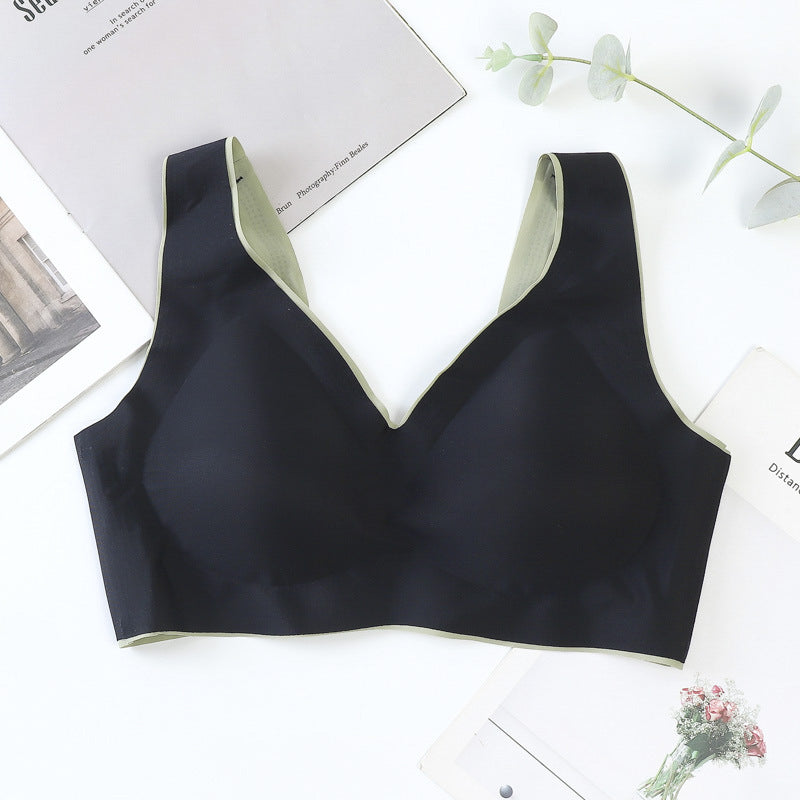 Bezszwowy biustonosz z miękkim wypełnieniem na co dzień i okazje Kyong