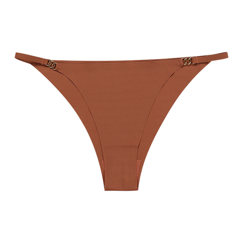 Tangi bezszwowe z ozdobną klamrą na co dzień i okazje Vicki