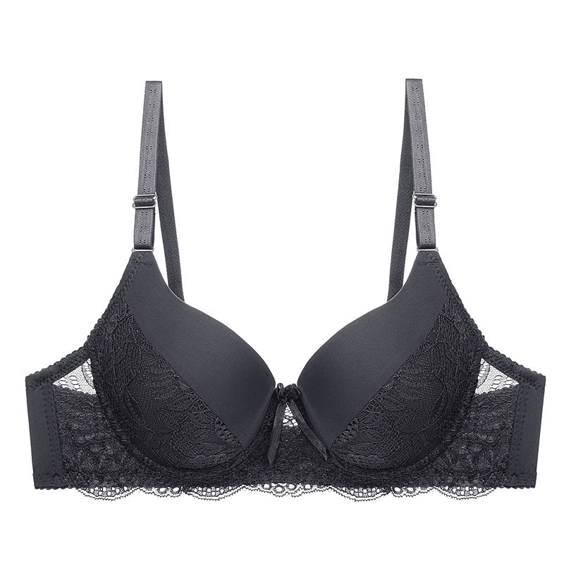 Biustonosz push-up z usztywnieniem i subtelnymi zdobieniami Veritchka