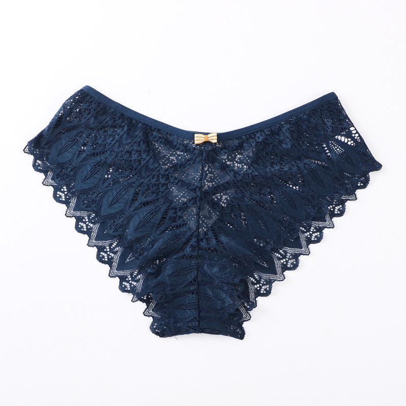 Majtki koronkowe ze strapsami eleganckie Herlaug