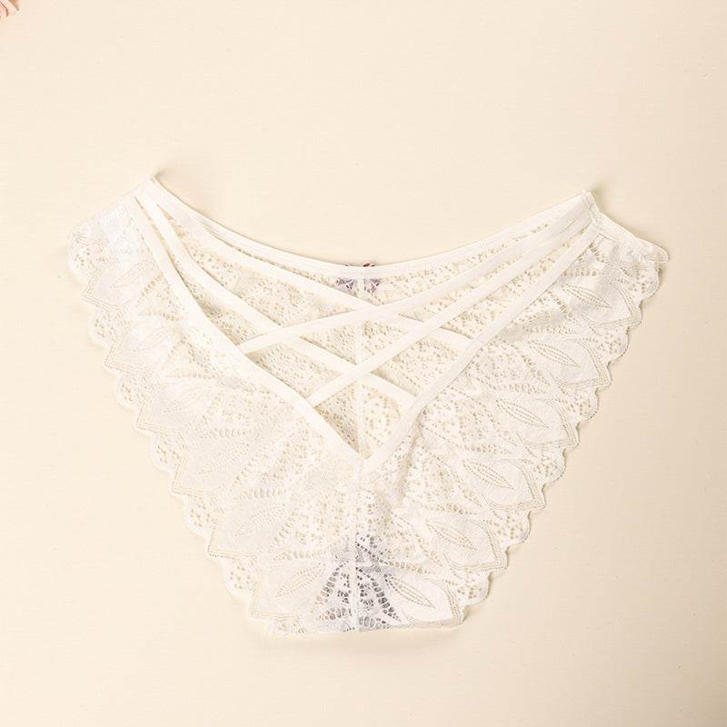 Brazyliany koronkowe z elastycznymi paskami na co dzień i specjalne okazje Razan