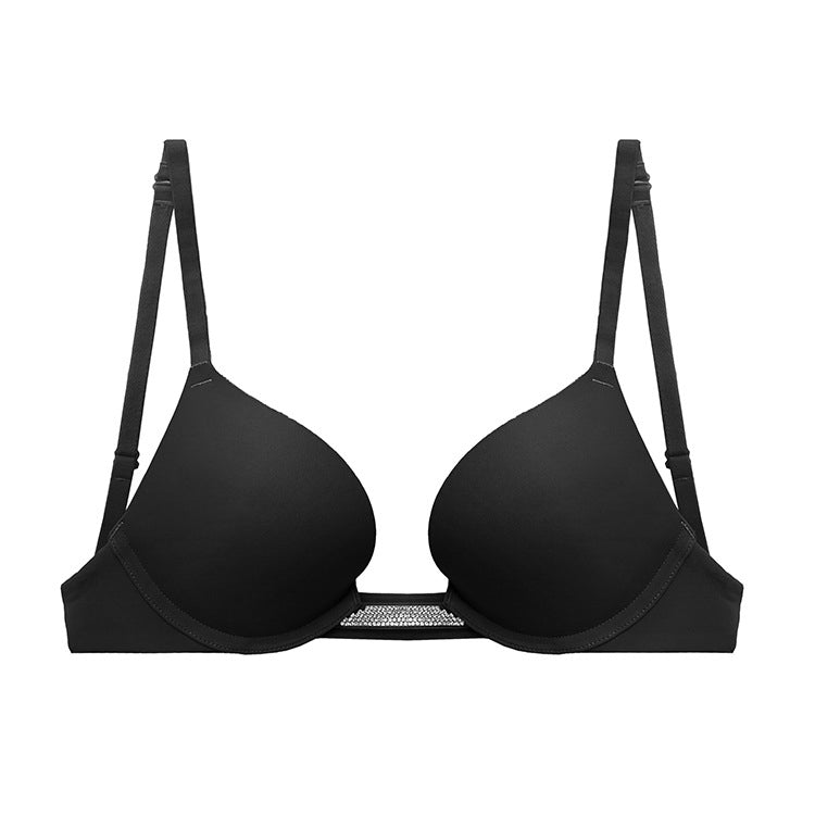 Biustonosz push-up modelujący z elastycznego materiału na co dzień i wyjątkowe okazje Nives