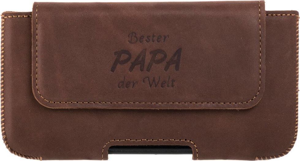 Surazo Belt case - Orzechowy - Bester Papa Samsung Galaxy S20 Plus