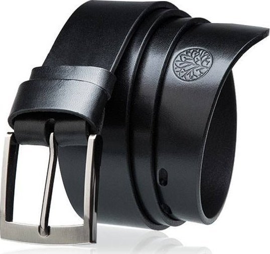 Betlewski Skórzany pasek BETLEWSKI LIC40-0 CZARNY 130