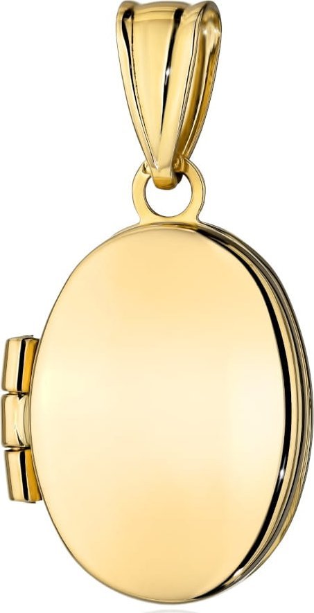 Gese Zawieszka złota puzderko owal duże