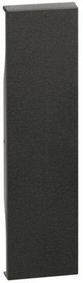 LIVING NOW plakietka modułu zaślepki 1mod. czarny KG00