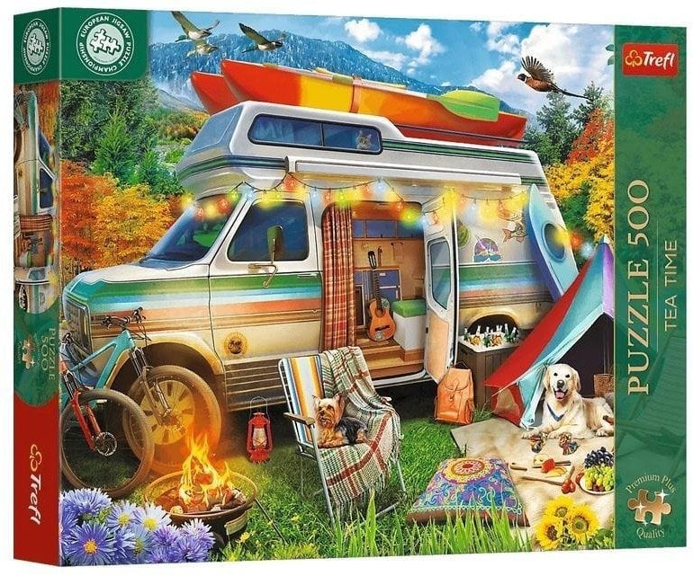 PUZZLE 500 PremPlus TeaTime Kamper 37611