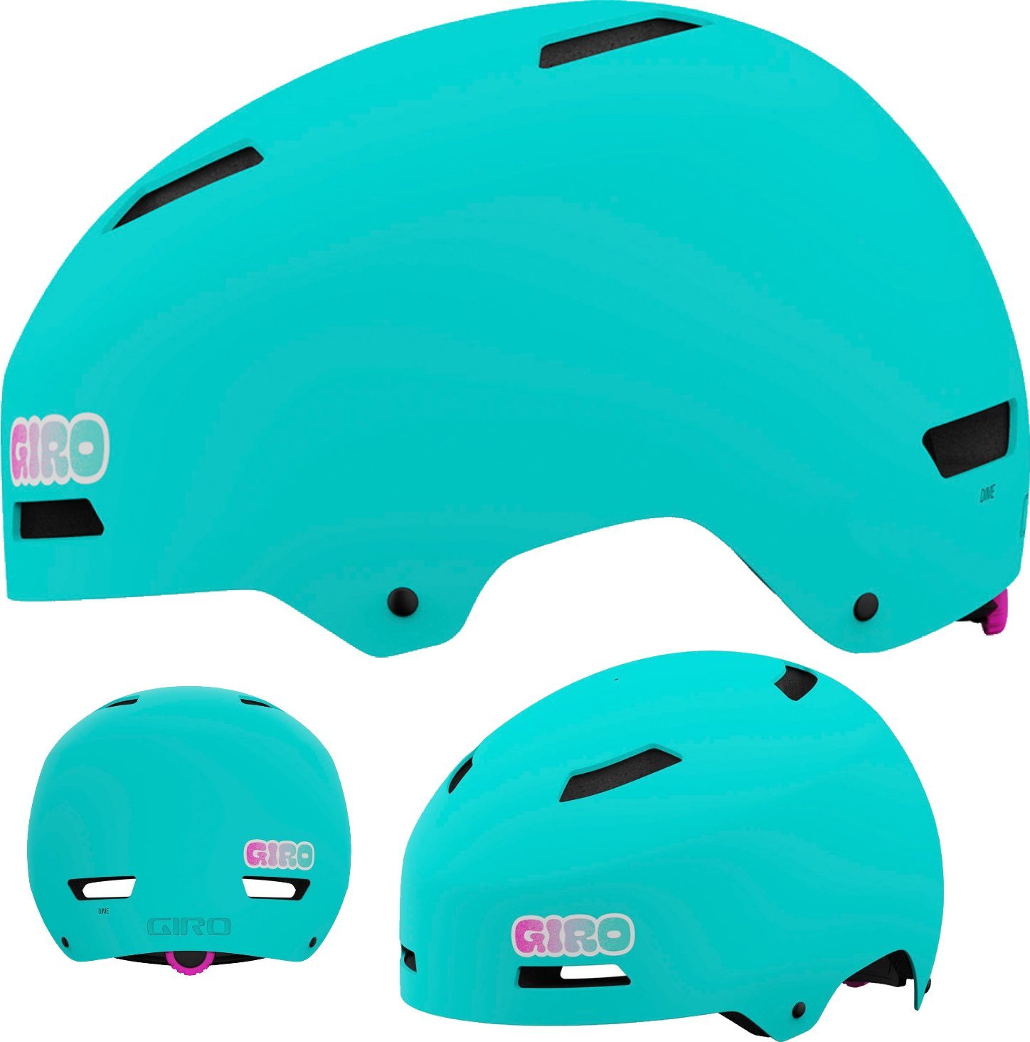 Giro Kask dziecięcy juniorski GIRO DIME FS matte screaming teal roz. S (51-55 cm) (NEW)...